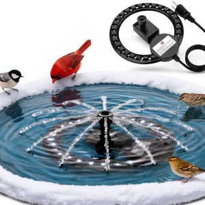 SAC SMARTEN ARTS Bird Bath Heater Deicer Fountain Pump-0