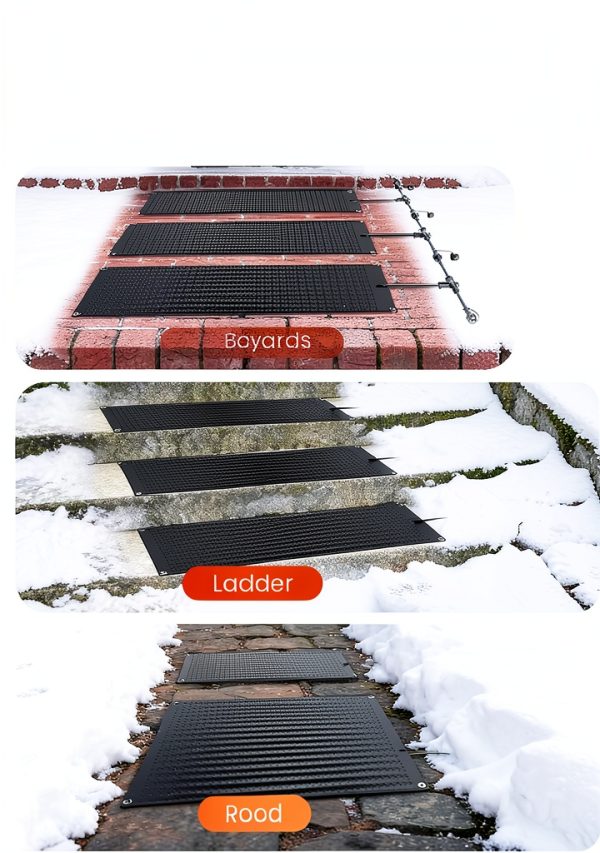 Heated Snow Mat Kfonla Rubber Outdoor Safety-5