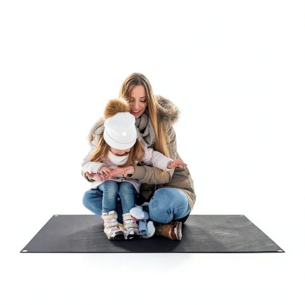 Baquler Heated Snow Melting Mat Rubber Safe Entrance-4