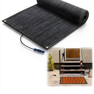 Baquler Snow Melting Mat Outdoor Heated Driveway Mat-0