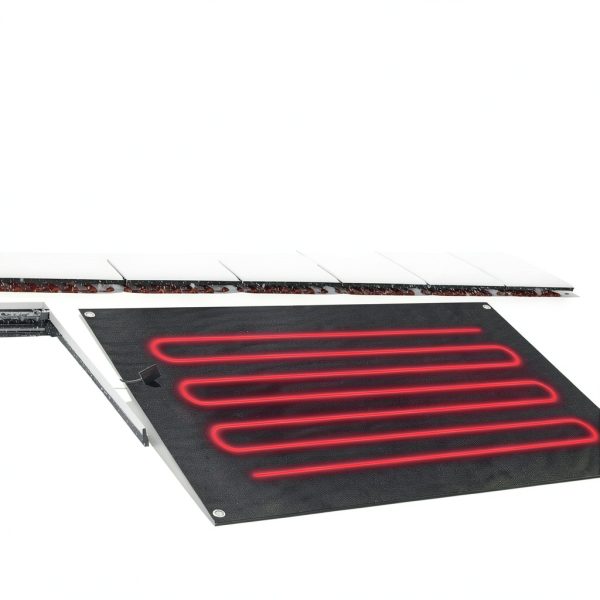 Baquler Heated Snow Melting Mat Rubber Safe Entrance-3
