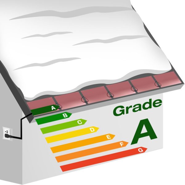 Gutter Heater Roof Snow Melting System H&G Lifestyles DIP12-8