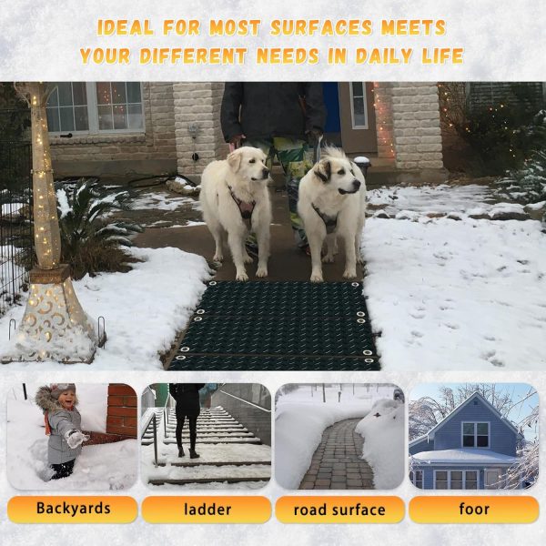 De-Icing Cable BUAEL Snow Melting Rubber Mat-3