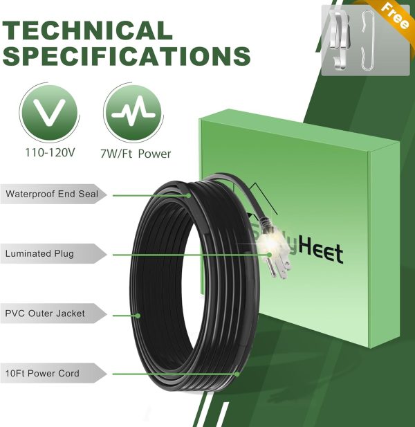 Gutter Heat Cable SnulyHeet Roof PE SelfReg-4