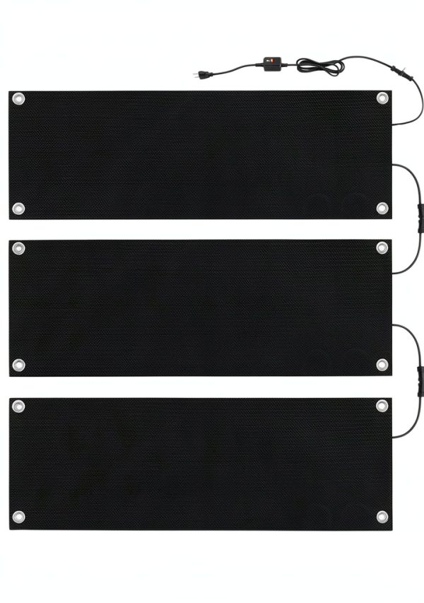 Tujoe Snow Melting Mats Outdoor Heated Anti Slip Rubber-0