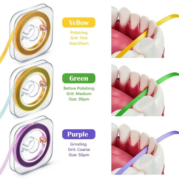 Dental Sanding Strips Amylove Multi Color-3