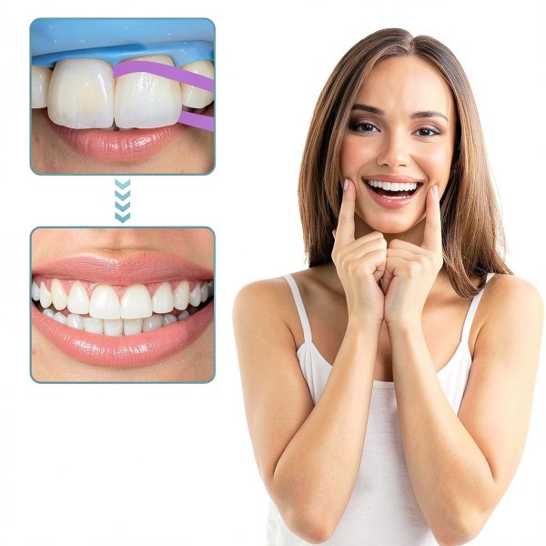 Dental Polishing Strips Aeisonsa 60pcs Multi‑Color Flexible Thin-2