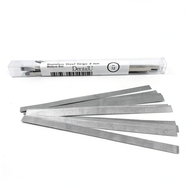 Fen Dental Sanding Strips 4mm Width 12-Strip Resealable Pack-0