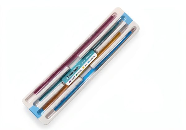 Dental Polishing Strips Aeisonsa 60pcs Multi‑Color Flexible Thin-1