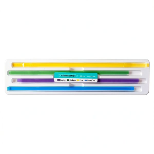 Qianyu Dental Sanding Strips 60pcs Resin Polishing Kit ColorCoded-7