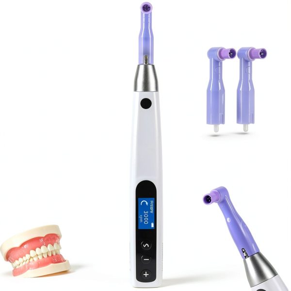 Dental Polishing Kit SKATTOOTH Cordless 6-Speed Polisher LCD Display-1