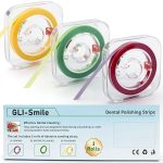 Dental Polishing Strips Sanding Strips Tooth File Teeth Sanding Grinding Tool, 3 Rolls-0