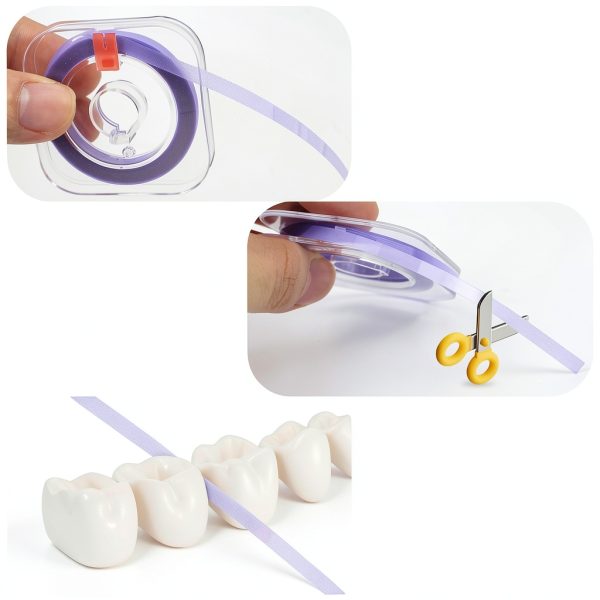 RAZOKO Dental Polishing Strips Tooth File 3-Variant Set for Dental Sanding Strips Personalized Care Dental Abrasive Strips,Dental Sandpaper Oral Care Grinding Cleaning Tool-4
