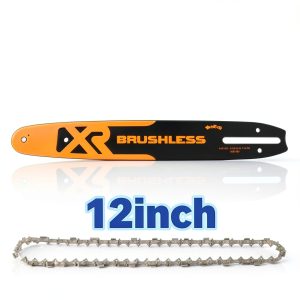 DWZCSB12 12" Chainsaw Guide Bar for DEWALT DCCS620 – Yellow 12in Bar-0