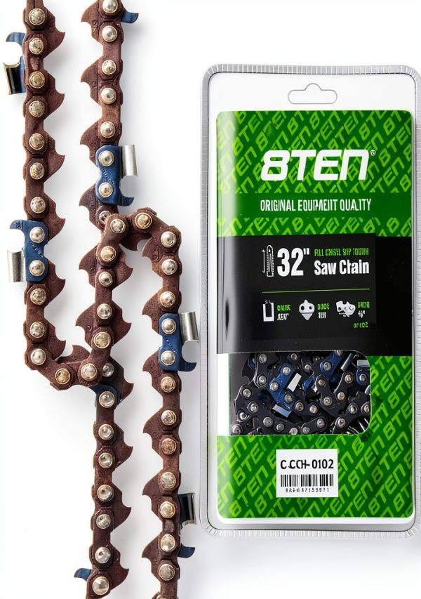 8TEN 32" Chainsaw Guide Bar & Chain .050 3/8 105DL for Stihl 066 044 064 046 038 041 056 048 MS660 039 33RS3105E-1