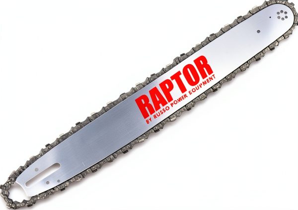 RUSSO Raptor 18" Chainsaw Bar and Chain for Stihl 034 036 039 310 311 391 360 33RM3-66 3/8" Pitch .050" Gauge 66 Drive Links-0