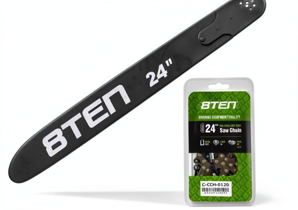 8TEN 24" Chainsaw Guide Bar & Chain .063 3/8 84DL for Stihl MS660 MS440 GB Silver Streak 30030009831 36RS84E-0