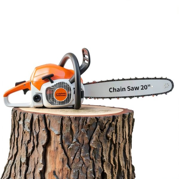20 Inch Chainsaw Bar and Chain Combo Loggers Art Gens 3 Chains + 1 Bar-4